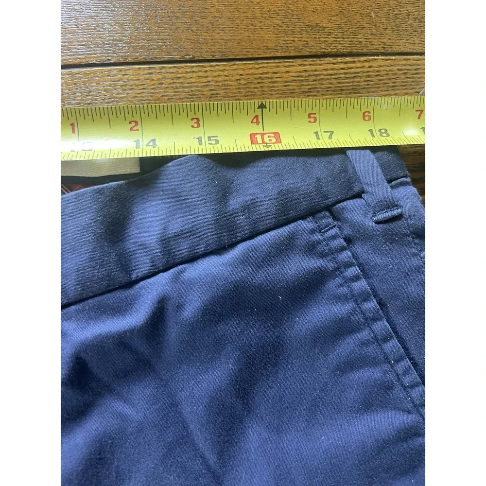 Polo Ralph Lauren Golf Shorts Mens 36 Blue Chino Front Zip Fly Preppy Classic